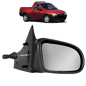 Retrovisor com Controle Pick-Up Corsa 93 94 95 96 97 98 99 2000 2001 2002 Lado Direito