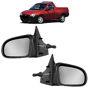 PAR Retrovisor com Controle Pick-Up Corsa 93 94 95 96 97 98 99 2000 2001 2002