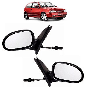 PAR Retrovisor Gol G2 1995 1996 1997 1998 1999 2 Portas Com Controle