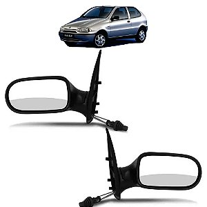 PAR Retrovisor Palio Siena Weekend 2 Portas 1996 a 2000 Com Controle