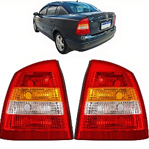 PAR Lanterna Traseira Astra Sedan 1999 2000 2001 2002 TRI