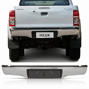 Para-choque Traseiro Cromado Hilux SRV 2005 a 2015