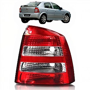 Lanterna Traseira Astra Hatch 2003 a 2012 CRISTAL LD