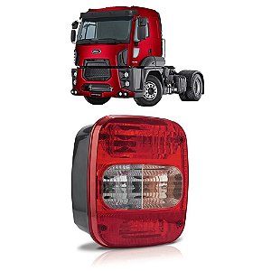 Lanterna Traseira com Vigia Caminhão Ford Cargo Lado Esquerdo Motorista