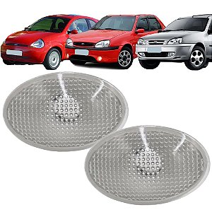 PAR Lanterna Lateral Pisca Ford KA Courier Fiesta Cristal