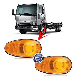 KIT2 Lanterna Lateral Bolha Caminhão Cargo 816 1119 ORIGINAL