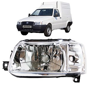 Farol Fiorino 2004 2005 2006 07 08 09 10 11 12 13 CROMADO LE