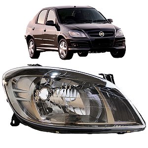 Farol Prisma 2007 08 09 10 11 12 13 14 15 16 Dark Chrome LD