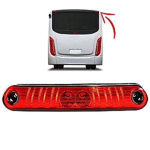 Lanterna Vigia Teto Busscar Caio Apache Vip 24volts VM