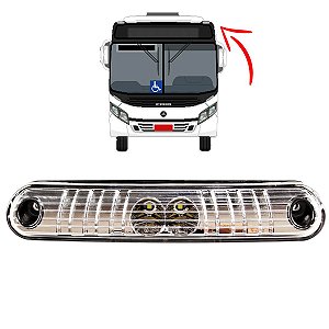 Lanterna Vigia Teto Busscar Caio Apache Vip 24volts CR