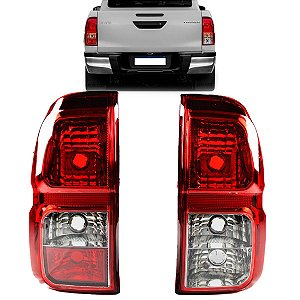 PAR Lanterna Traseira Hilux 2016 2017 2018 19 20 21 22 2023