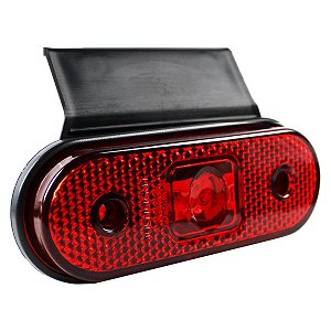 Lanterna Lateral Caminhão Carreta Facchini LED VM c/Suporte