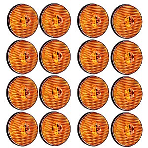 16 Lanterna Lateral Caminhão Carreta Randon LED BIVOLT AM