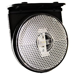 Lanterna Lateral Caminhão Carreta 88mm LED BIVOLT CR +Suporte