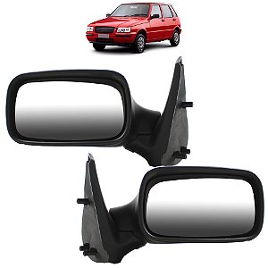 Retrovisor Uno 4 Portas 2001 2002 2003 2004 05 Sem Controle