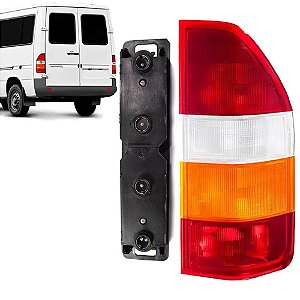 Lanterna Traseira Sprinter 1995 96 97 98 99 00 01 02 TRI LD + Soquete