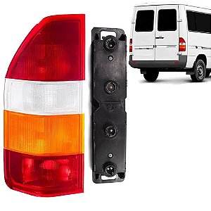 Lanterna Traseira Sprinter 1995 96 97 98 99 00 01 02 TRI LE + Soquete