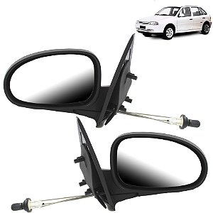 Retrovisor Gol Parati G2 1995 1996 1997 1998 4 Portas Com Controle