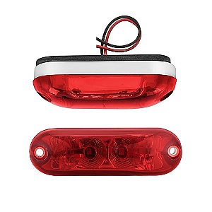 Ônibus Comil / Marcopolo / Mascarello - Lanterna Traseira Delimitadora 2LED VM 24V