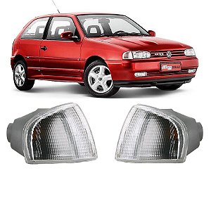 Par Lanterna Dianteira Gol Parati Saveiro G2 1995 1996 1997 1998 1999 CR Encaixe Arteb