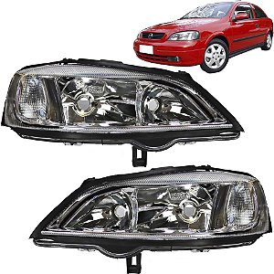 Farol Astra 1999 2000 2001 2002 Cromado