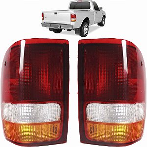 PAR Lanterna Traseira Ranger 1993 1994 1995 1996 97 Tricolor