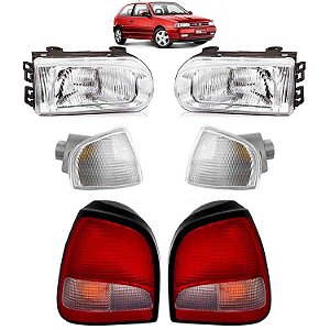 Farol Lanterna Dianteira Traseira Gol 1995 1996 97 98 99 CR
