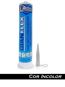 1 Selante Adesivo Cola - Gian Flex - Para Farol / Lente / Lanterna / Baú - Cor Incolor