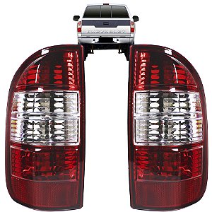 Lanterna Traseira S10 2008 2009 2010 2011 2012 Bicolor