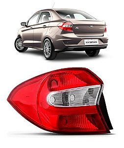 Lanterna Traseira Ford Ka Sedan 2015 2016 2017 2018 Bicolor LE