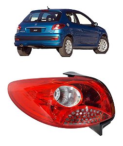 Lanterna Traseira para Peugeot 207 Hatch 2009 2010 2011 LE