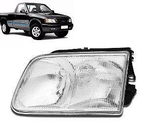 Farol S10 Blazer 1995 1996 1997 1998 1999 2000 com Suporte Lado Esquerdo