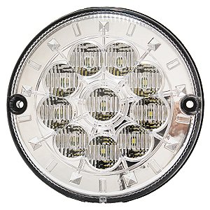 Lanterna Traseira 125mm Ônibus Caminhão Carreta 10 LED CR 12V