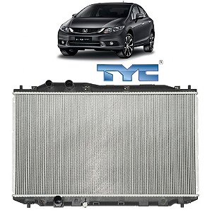 Radiador Civic 2012 2013 2014 2015 2016 Automático ou Manual