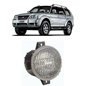 Farol de Milha Mitsubishi Pajero Sport 2004 Estriado