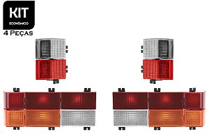 Lanterna Dianteira e Traseira Ônibus Caio Vitoria KIT PAR