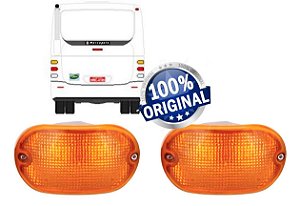 Lanterna Dianteira Traseira Seta Ônibus Marcopolo Torino ORIGINAL 2 peças