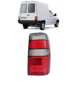 Lente Traseira Fiorino Elba 1986 a 1997 Vermelho FUMÊ LD