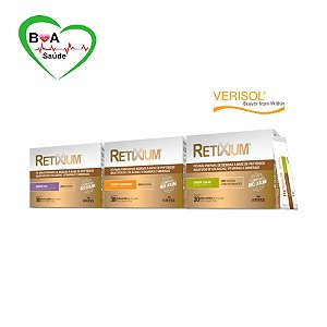 RETIXIUM COLÁGENO EM PÓ MAIS VITAMINAS E MINERAIS COM 30 STICK SACHÊS