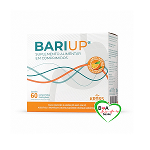 Bariup Suplemento Vitaminiaco para Bariatrica com 60 comp mastigaveis kress Boa Saude