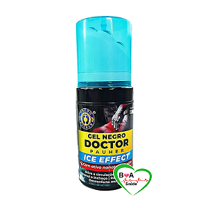 GEL NEGRO ICE EFFECT COM ESFERAS MASSAGEADORAS 120G DOCTOR PAUHER BOA SAUDE