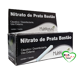 NITRATO DE PRATA BASTÃO 5%  3,5 CM C/ 1 UND. MULTINATURE