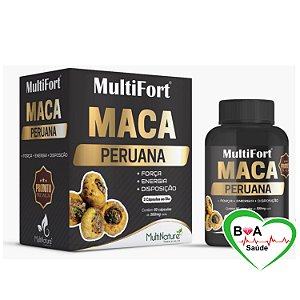 MACA PERUANA 350 MG LEPIDIUM MEYENII COM 60 CAPSULAS ORIGINAL MULTINATURE BOA SAUDE SUPLEMENTOS LOJA VIRTUAL