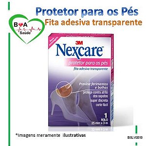 Curativos e Protetores para os Pés 3M NexCare