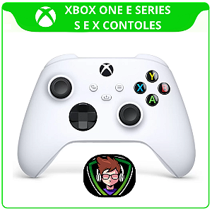 Controle sem fio Xbox one e Series S e X cor Branca