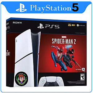 Sony Playstation 5 1TB Slim Digital com Spiderman 2