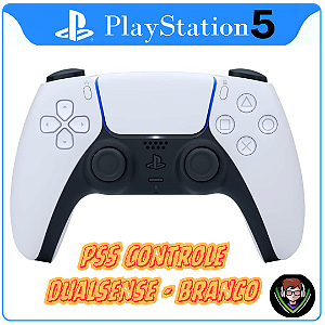 Playstation 5 Controle Dual Sense Branco