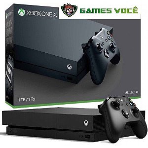 Microsoft Xbox One S 1TB Seminovo Usado Completo na Caixa + Garantia