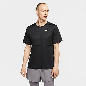 Camiseta Nike Breathe Run Top SS - PRETA