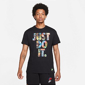 Camiseta Nike Worldwide Just Do It - Preta